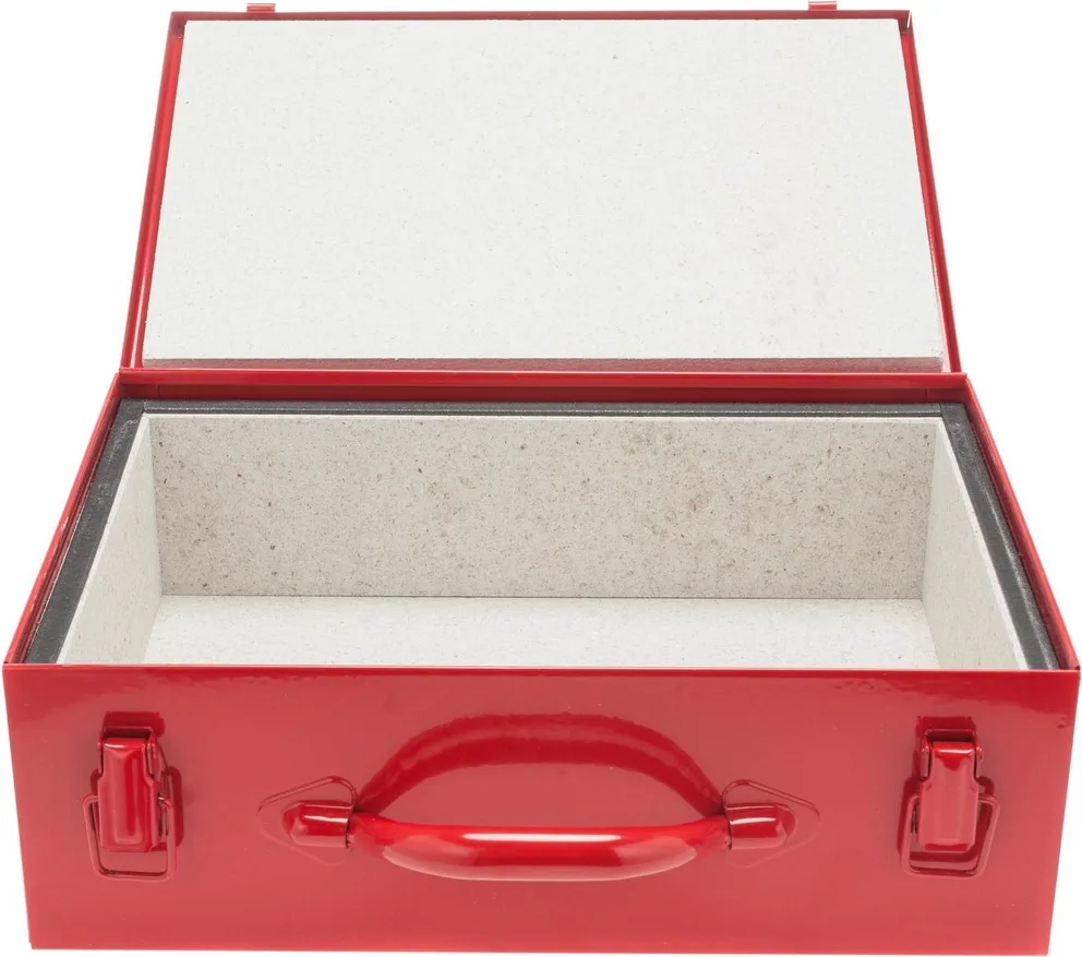 LiPo Firesafe Typ 02 Eco mit feuerfester Auskleidung, geöffnet